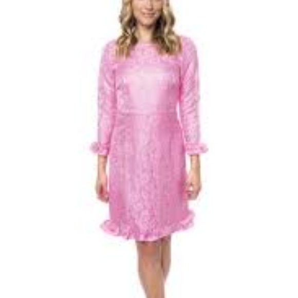 Julie Brown NYC Sable Dress Pink Gardenia 2 - Picture 1 of 5